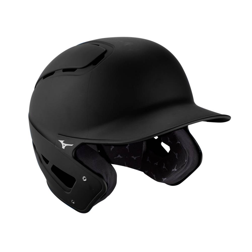 Mens Mizuno B6 Fitted Baseball Batting Helmet Black Philippines (PILNRC649)